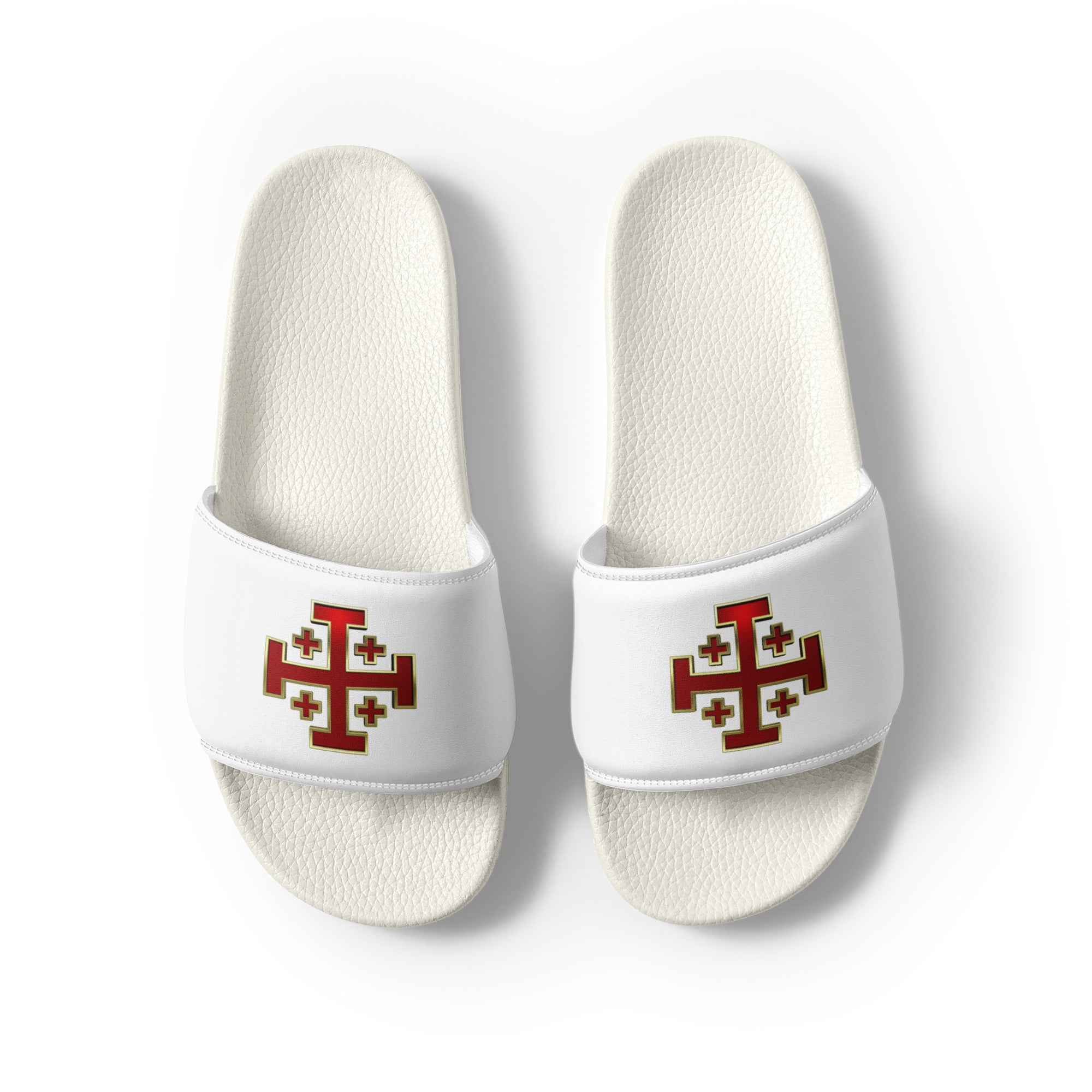 Comprar Sandalias Chanclas Cruz Templarios Bandera España La Flamenca de Borgoña Patricia Muñoz VOX