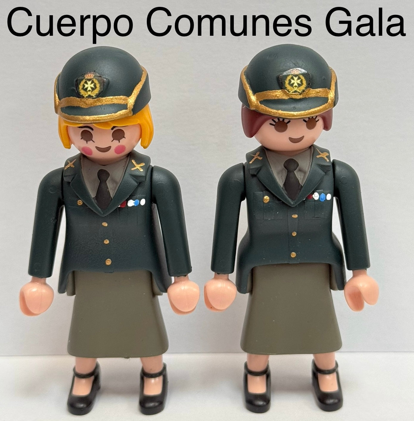 Playmobil Custom Militar Cuerpos Comunes Gala personalizado