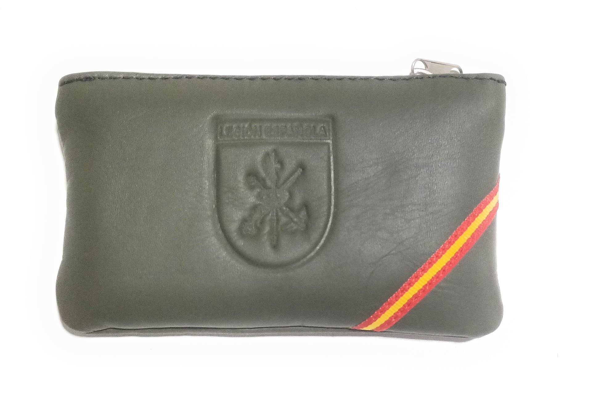 Comprar Monedero Legión verde piel Bandera España Bandera España La Flamenca de Borgoña Patricia Muñoz VOX