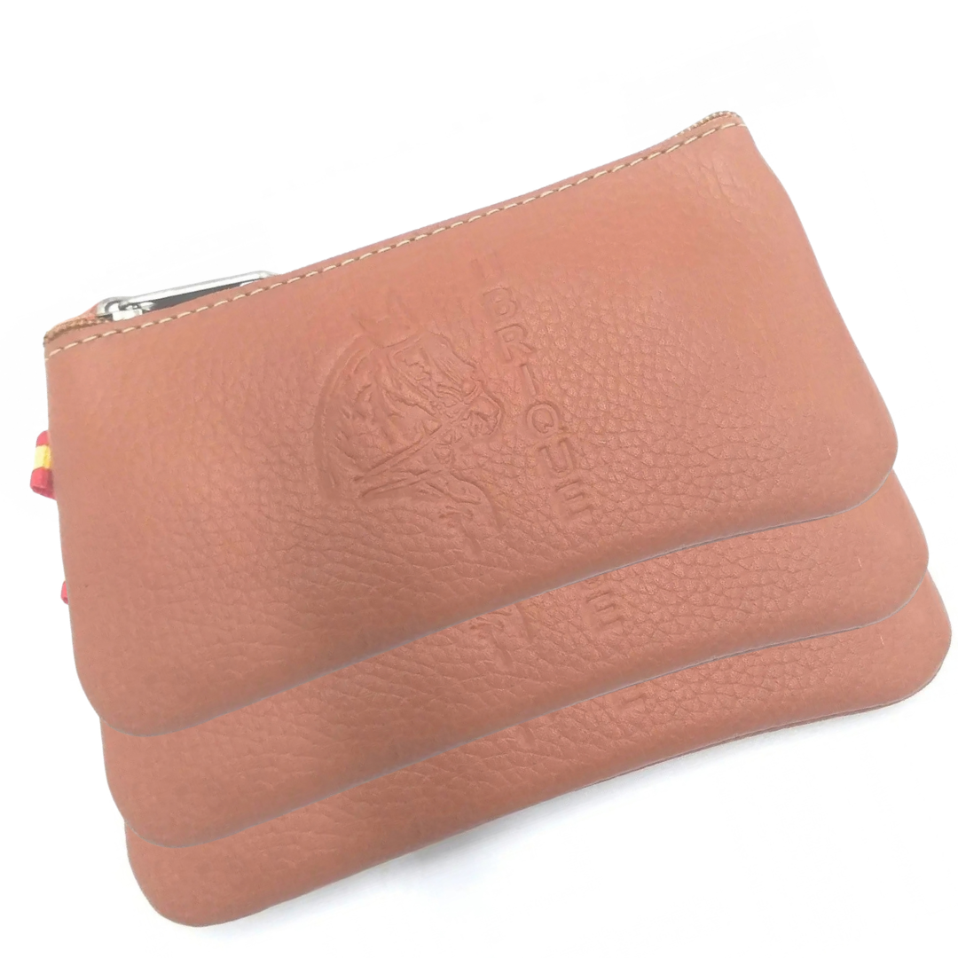 Ubrique brown leather key ring for keys Horse