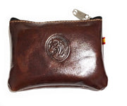 Monedero Caballo marrón piel - LaFlamencadeBorgoña
