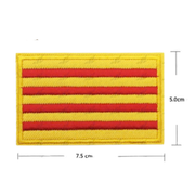 Embroidered thermo-adhesive patch Flag of Spain and coat of arms