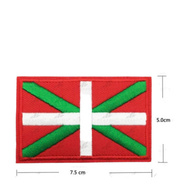Embroidered thermo-adhesive patch Flag of Spain and coat of arms