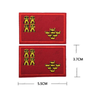 Parche Bordado Bandera Región de Murcia 5,5 x 3,7 cm