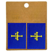Parche Bordado Bandera Principado de Asturias 5 cm