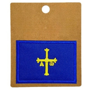 Parche Bordado Bandera Principado de Asturias 7,8 cm