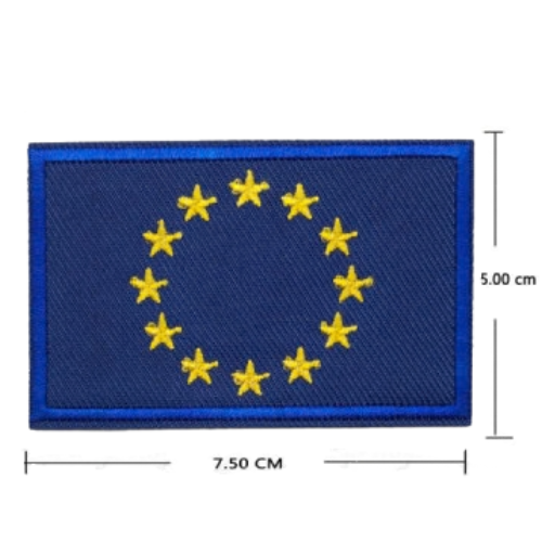 Embroidered thermo-adhesive patch Flag of Spain and coat of arms