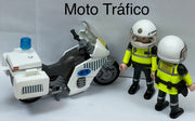 Playmobil Custom Moto Tráfico de Guardia Civil personalizado (Solo Moto)