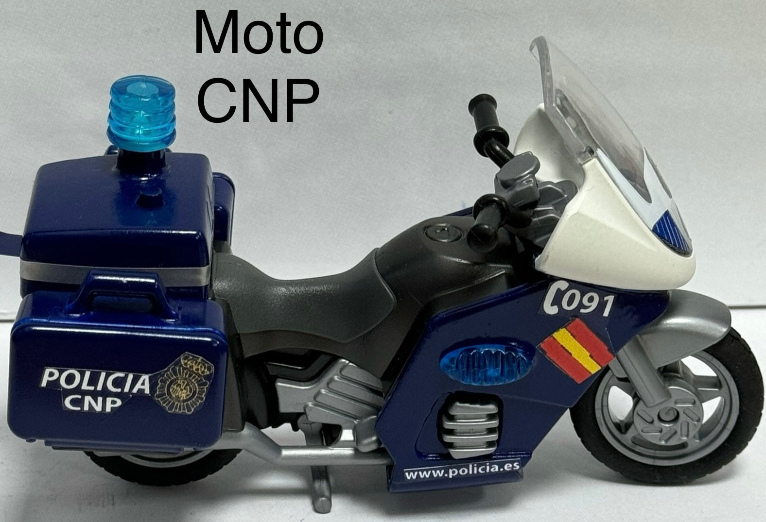 Playmobil Custom Policía Nacional MOTO personalizado