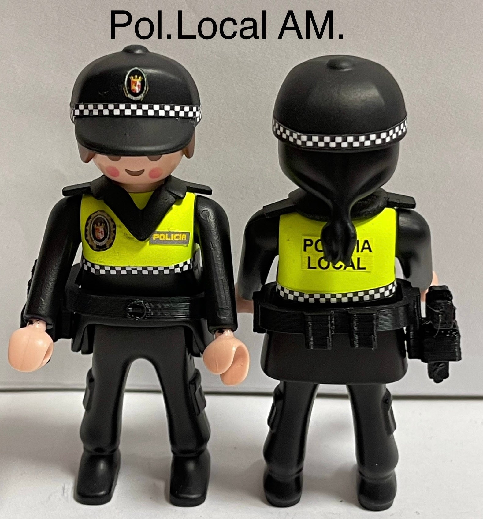 Playmobil Custom Policía Local Madrid personalizado
