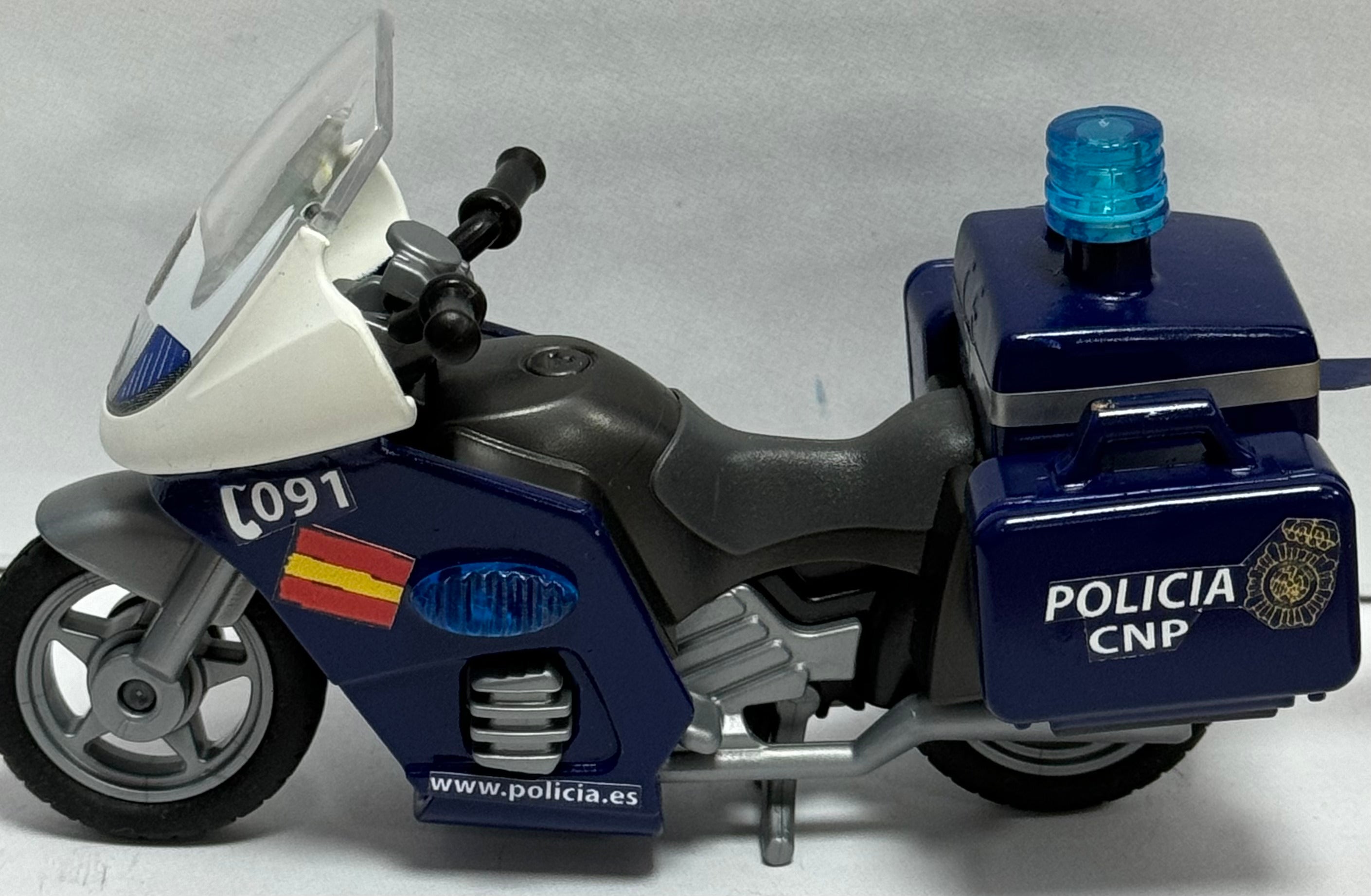 Playmobil Custom Policía Nacional MOTO personalizado