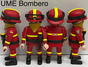 Playmobil Custom UME Bombero Casco rojo personalizado