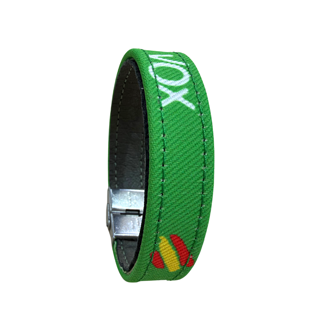 Lederarmband der Guardia Civil mit bedrucktem Canvas