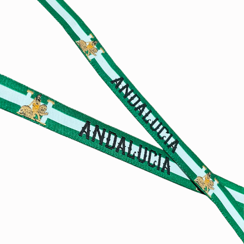 Pulsera de Tela de Andalucía con Escudo