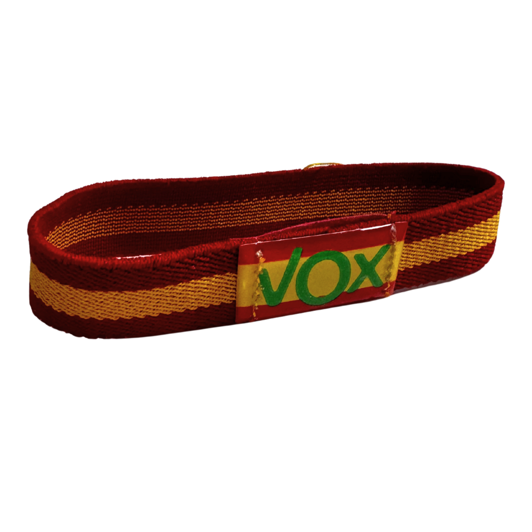 Pulsera elástica VOX Bandera España