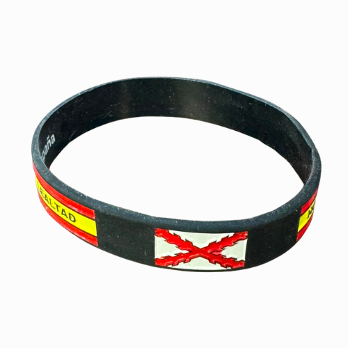 VOX Flag Spain green silicone bracelet