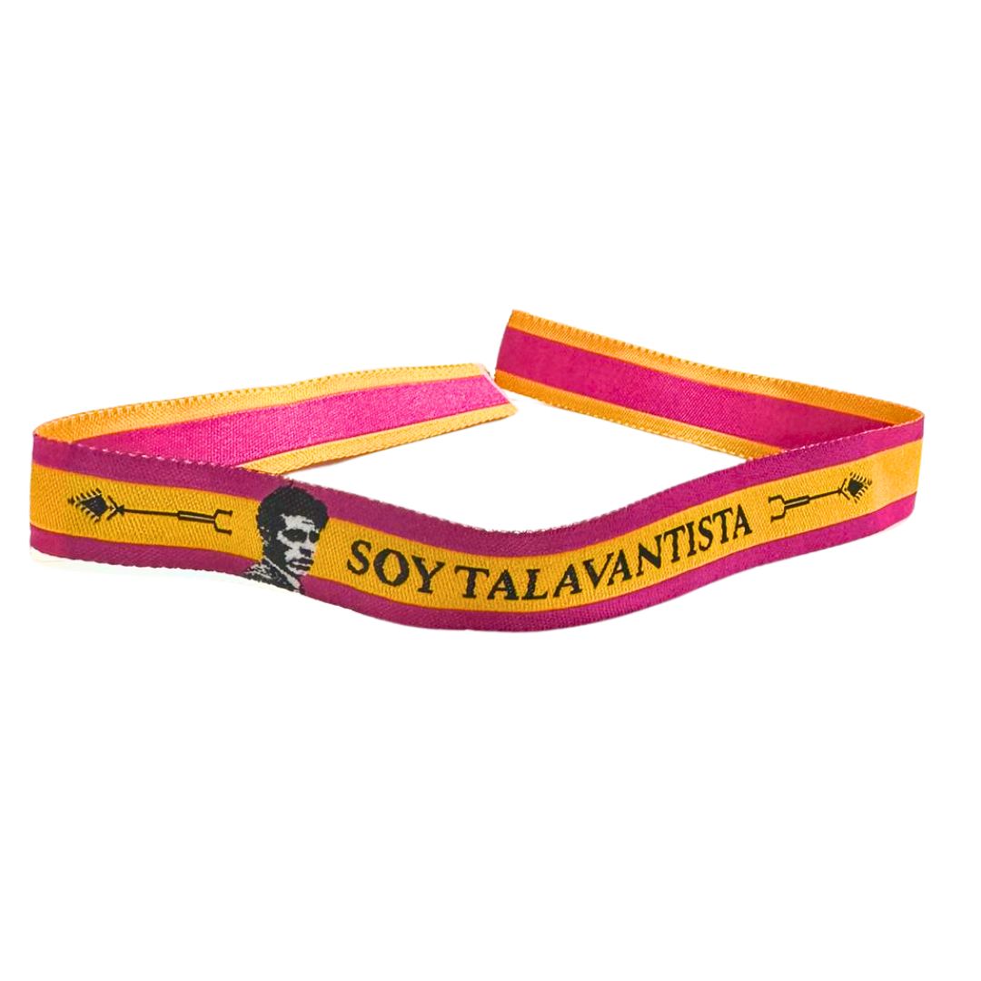 Comprar Pulsera taurina Soy Talavantista Bandera España La Flamenca de Borgoña Patricia Muñoz VOX
