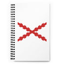 Libreta Cruz de Borgoña de notas con espiral - LaFlamencadeBorgoña