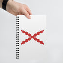 Libreta Cruz de Borgoña de notas con espiral - LaFlamencadeBorgoña