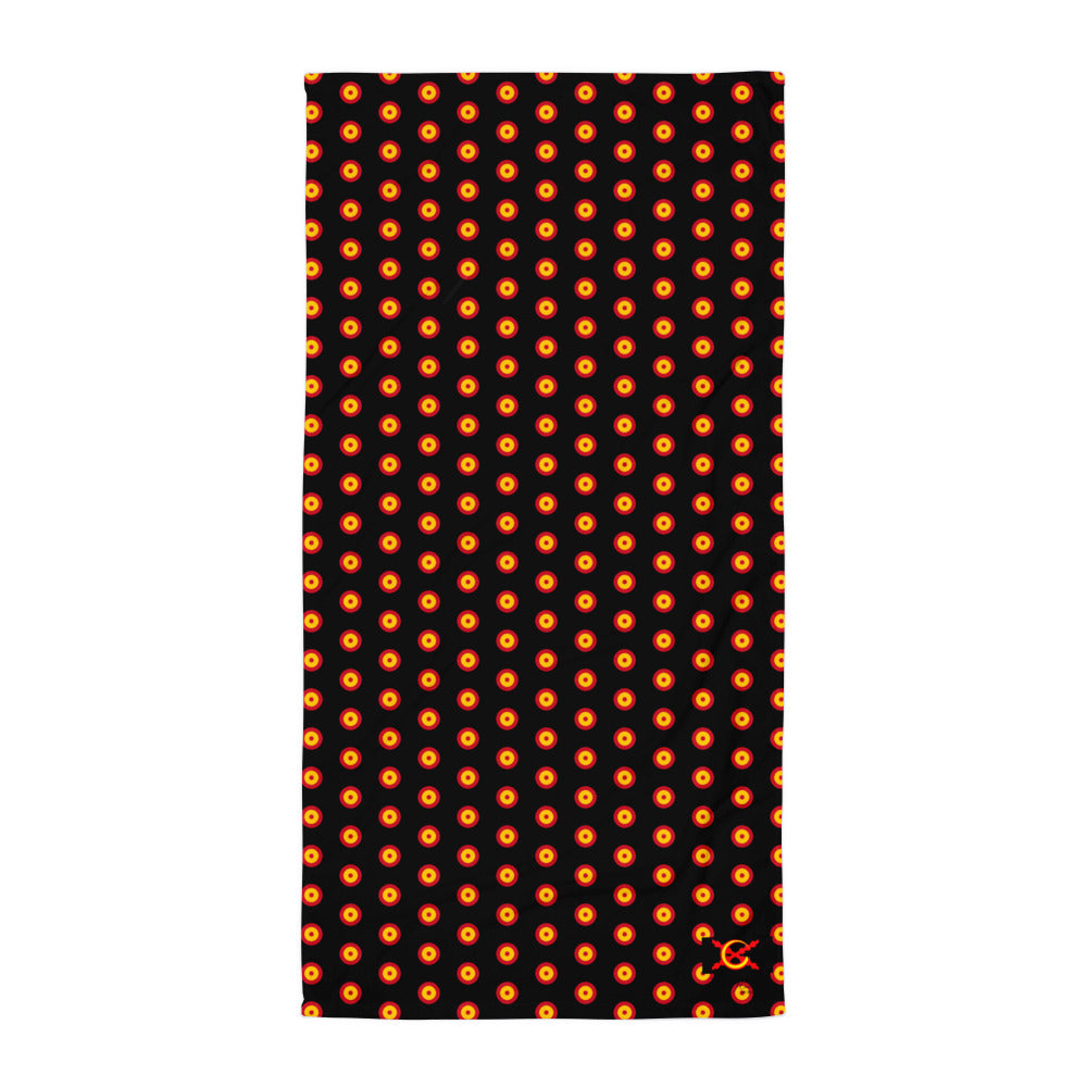 Comprar Toalla Escarapela Bandera España La Flamenca de Borgoña Patricia Muñoz VOX