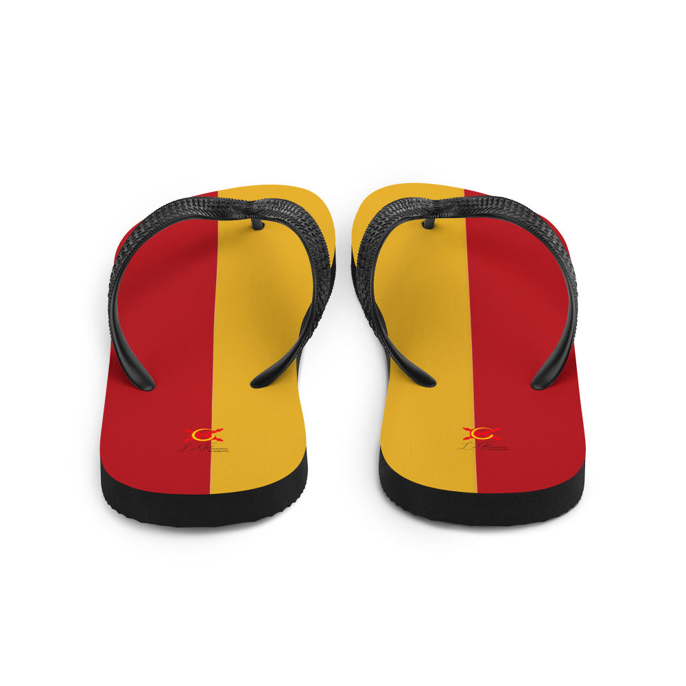 Comprar Chanclas Bandera de España Bandera España La Flamenca de Borgoña Patricia Muñoz VOX