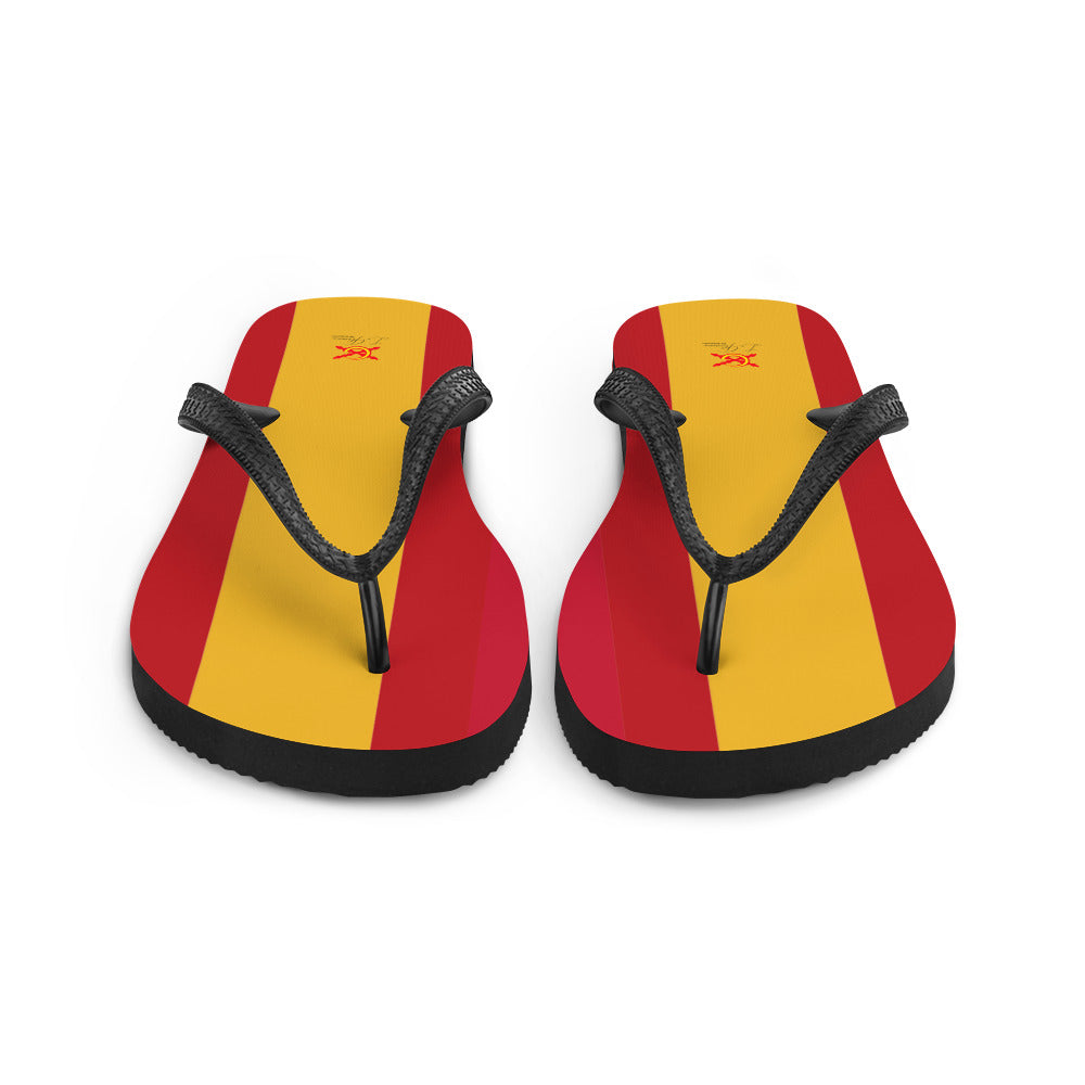 Comprar Chanclas Bandera de España Bandera España La Flamenca de Borgoña Patricia Muñoz VOX