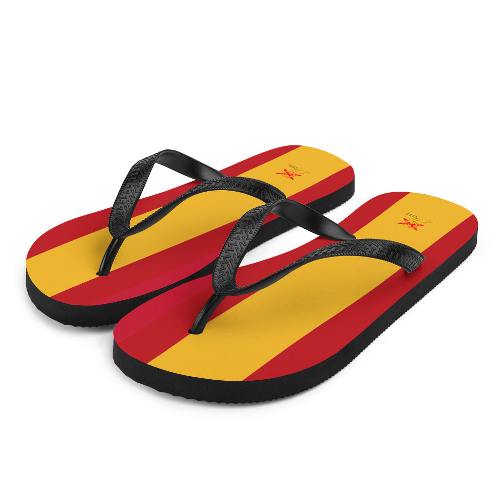 Comprar Chanclas Bandera de España Bandera España La Flamenca de Borgoña Patricia Muñoz VOX