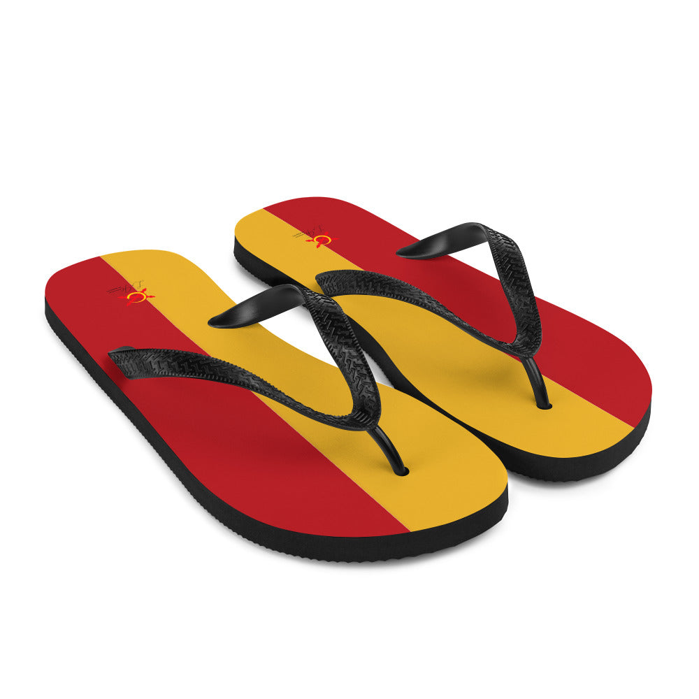 Comprar Chanclas Bandera de España Bandera España La Flamenca de Borgoña Patricia Muñoz VOX