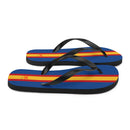 Chanclas Bandera de España azules - LaFlamencadeBorgoña