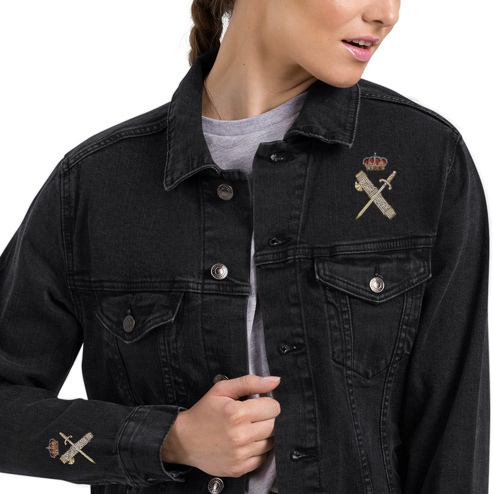 Chaqueta denim unisex Guardia Civil - LaFlamencadeBorgoña