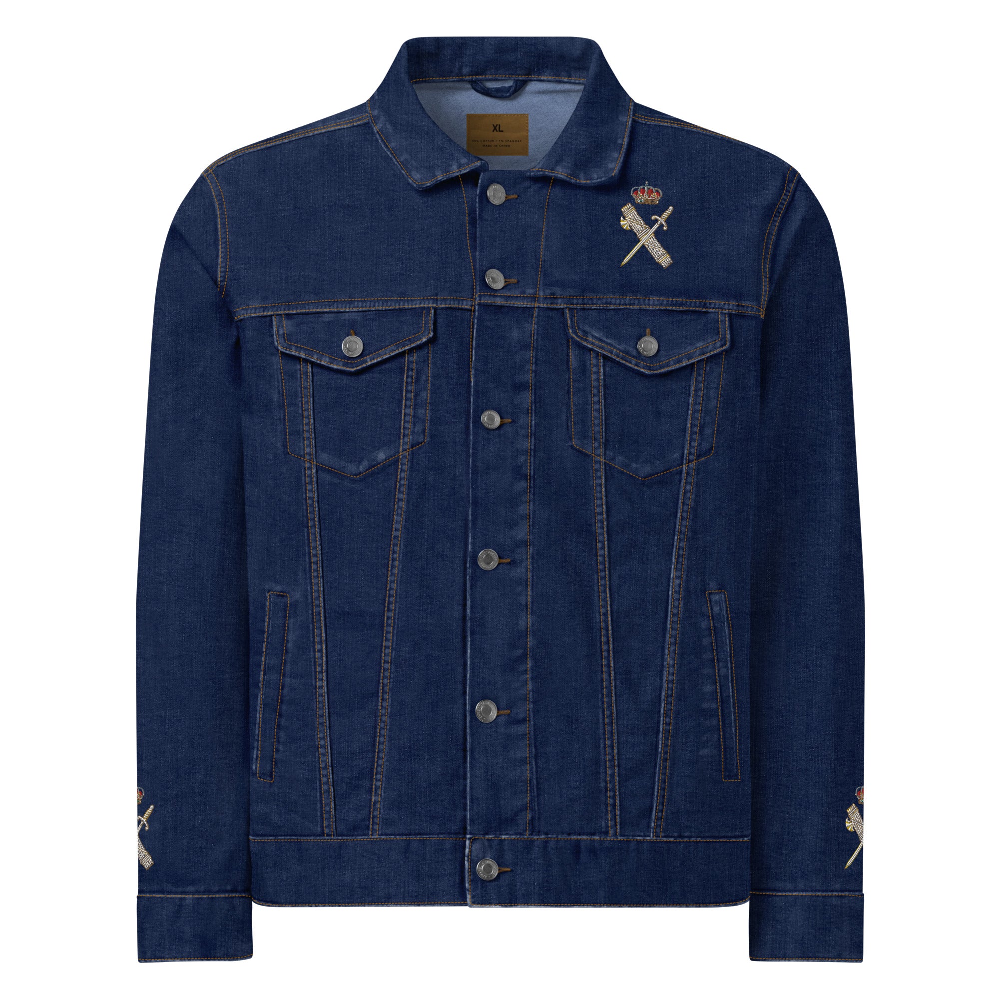 Chaqueta denim unisex Guardia Civil - LaFlamencadeBorgoña