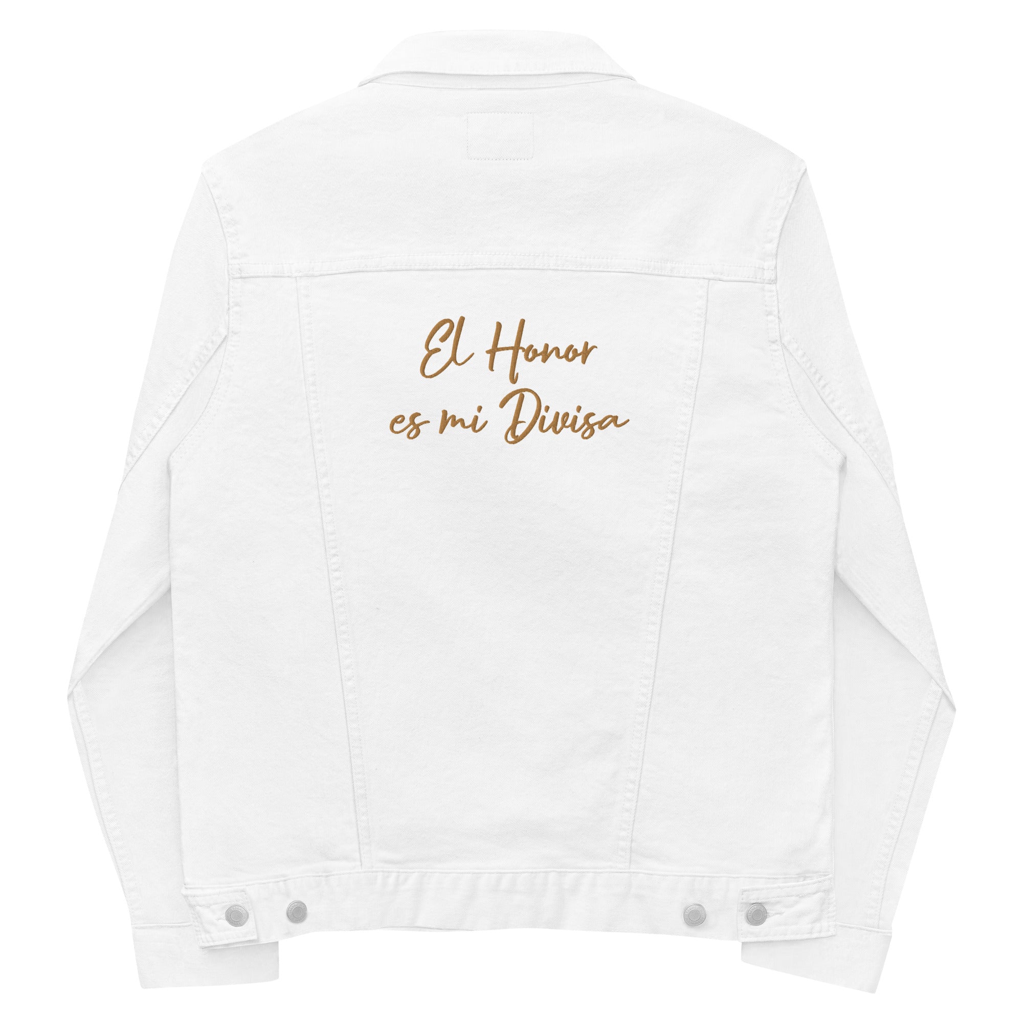 Chaqueta denim unisex El Honor es mi Divisa Guardia Civil - LaFlamencadeBorgoña