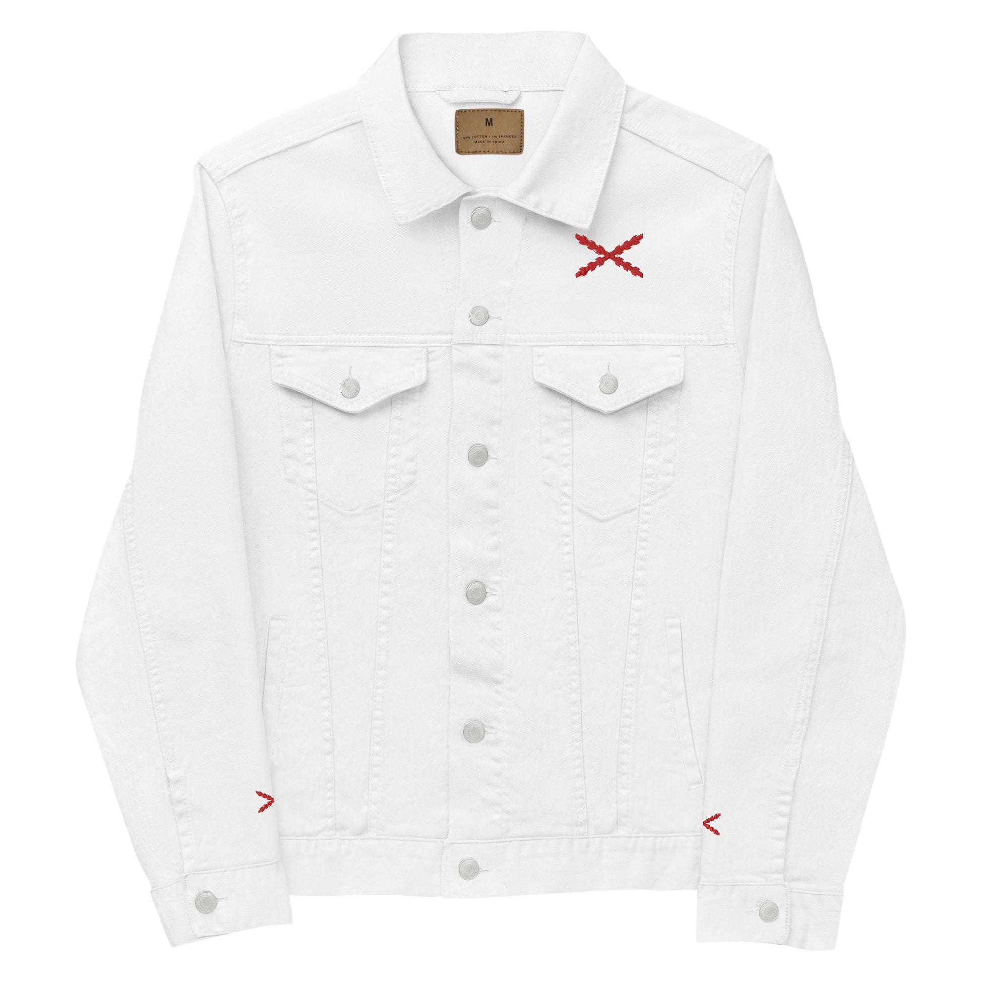 Chaqueta denim unisex Ser Español es un Honor - LaFlamencadeBorgoña