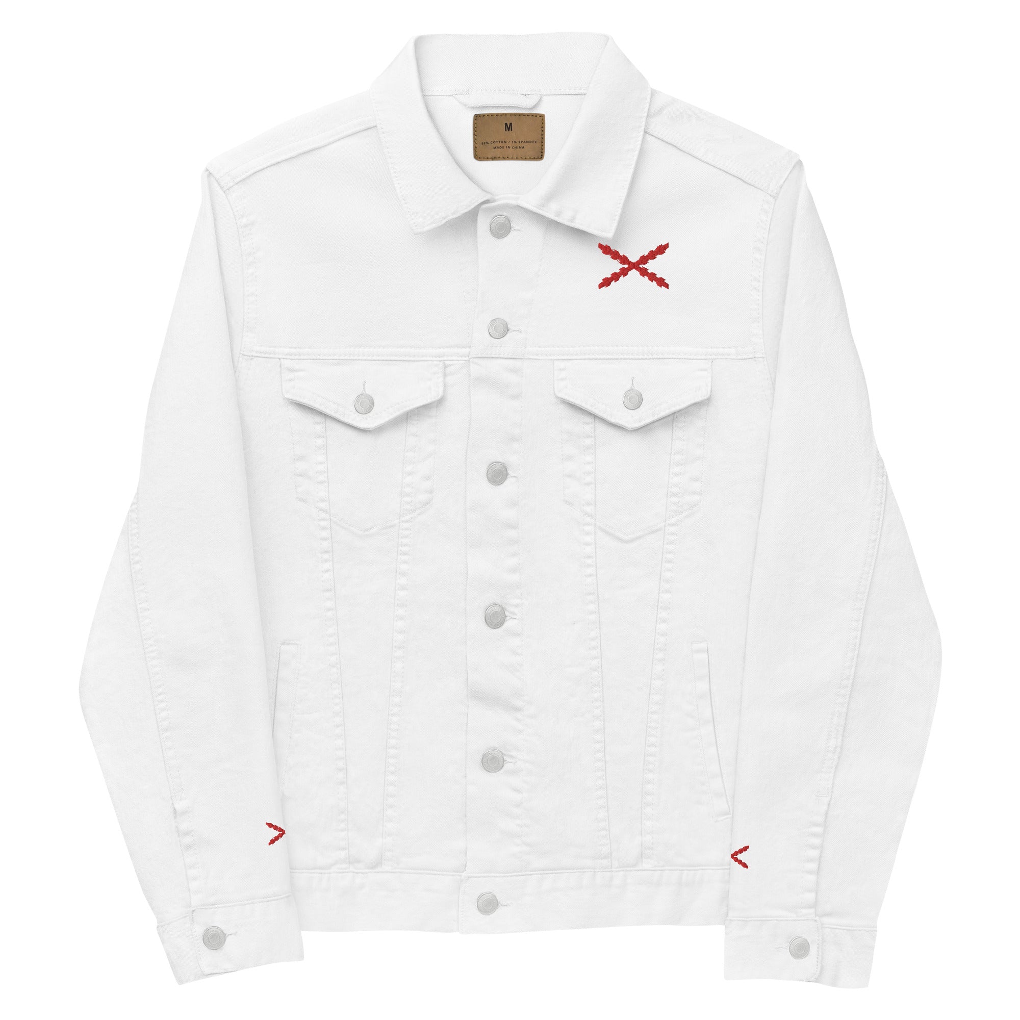 Chaqueta denim unisex Ser Español es un Honor - LaFlamencadeBorgoña