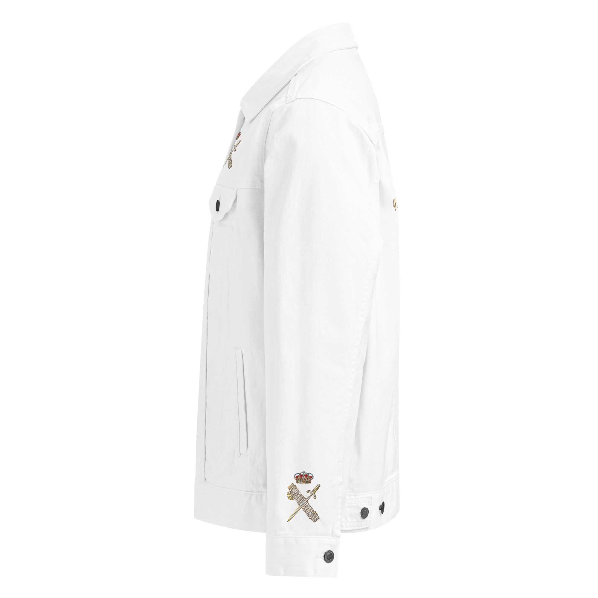 Chaqueta denim unisex El Honor es mi Divisa Guardia Civil - LaFlamencadeBorgoña