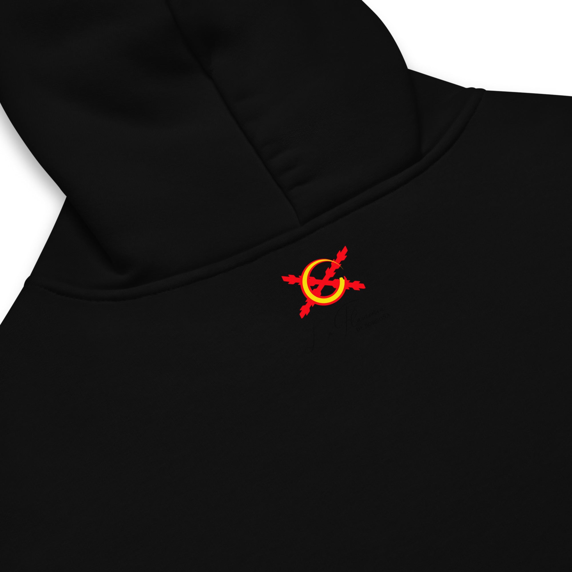 Sudadera Cruz de Borgoña oversize unisex - LaFlamencadeBorgoña