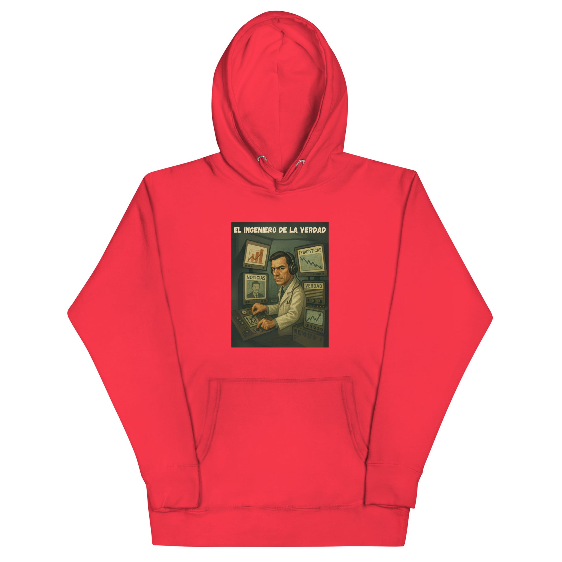 Comprar Sudadera "El ingeniero de la Verdad" Bandera España La Flamenca de Borgoña Patricia Muñoz VOX