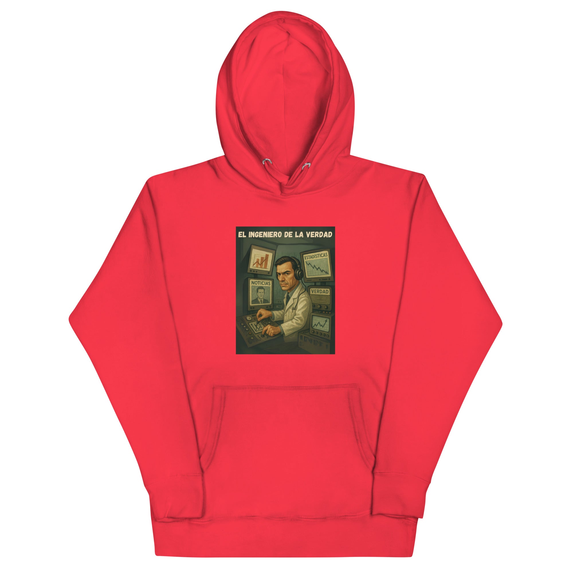 Comprar Sudadera "El ingeniero de la Verdad" Bandera España La Flamenca de Borgoña Patricia Muñoz VOX