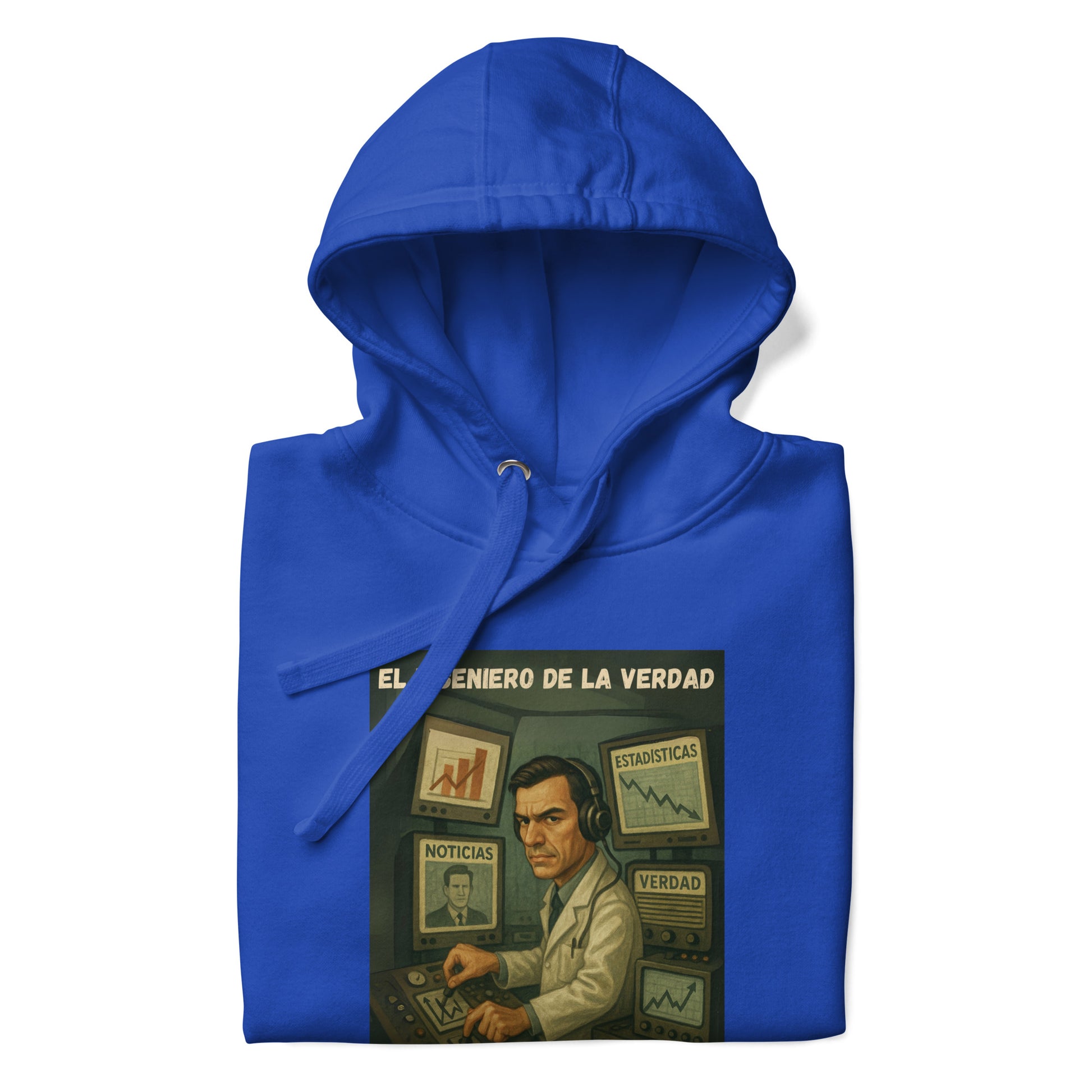Comprar Sudadera "El ingeniero de la Verdad" Bandera España La Flamenca de Borgoña Patricia Muñoz VOX