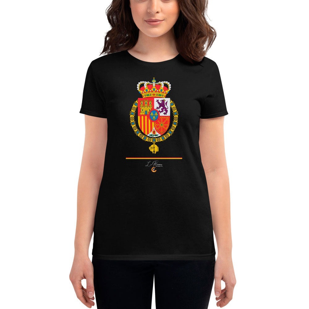 Comprar Camiseta Monarquí­a Bandera España La Flamenca de Borgoña Patricia Muñoz VOX