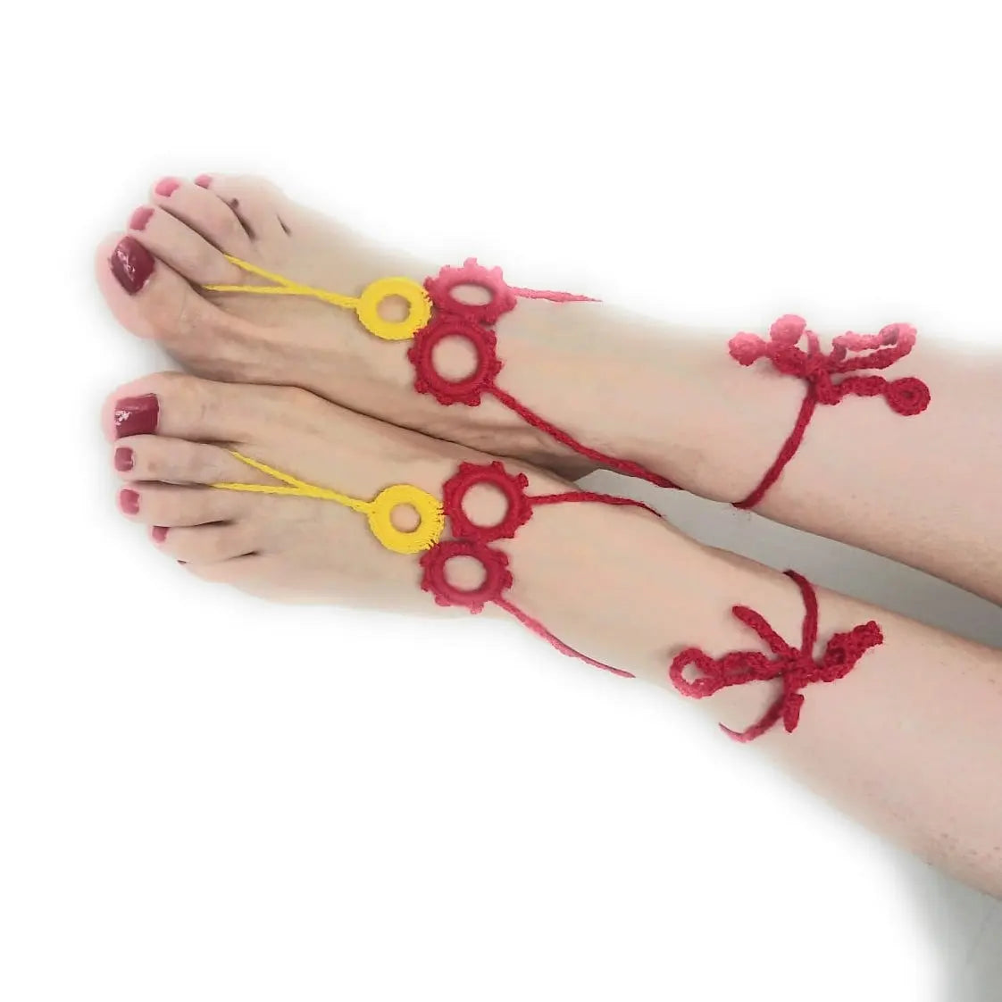 Comprar Adorno Bandera España para Pies Bandera España La Flamenca de Borgoña Patricia Muñoz VOX