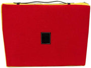 Comprar Almohadilla taurina rojo Muleta Bandera España La Flamenca de Borgoña Patricia Muñoz VOX