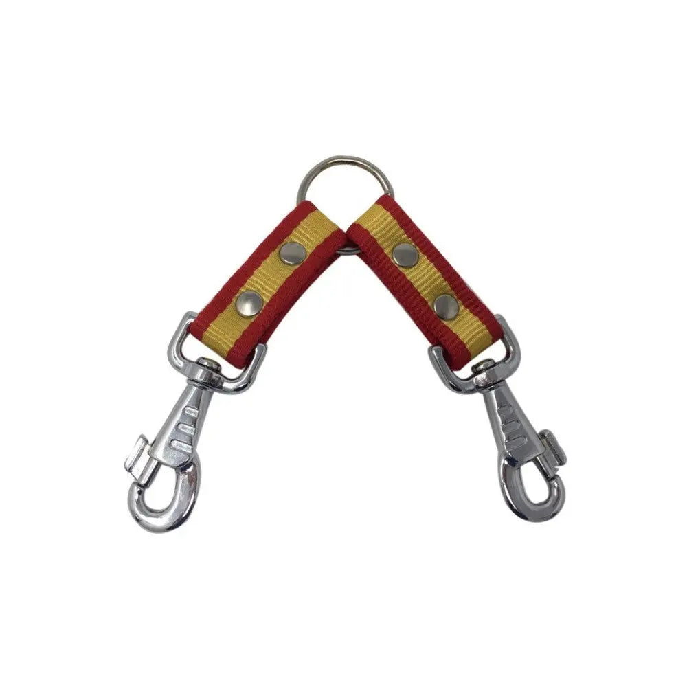 Comprar Amarre perro doble nylon bandera España Bandera España La Flamenca de Borgoña Patricia Muñoz VOX