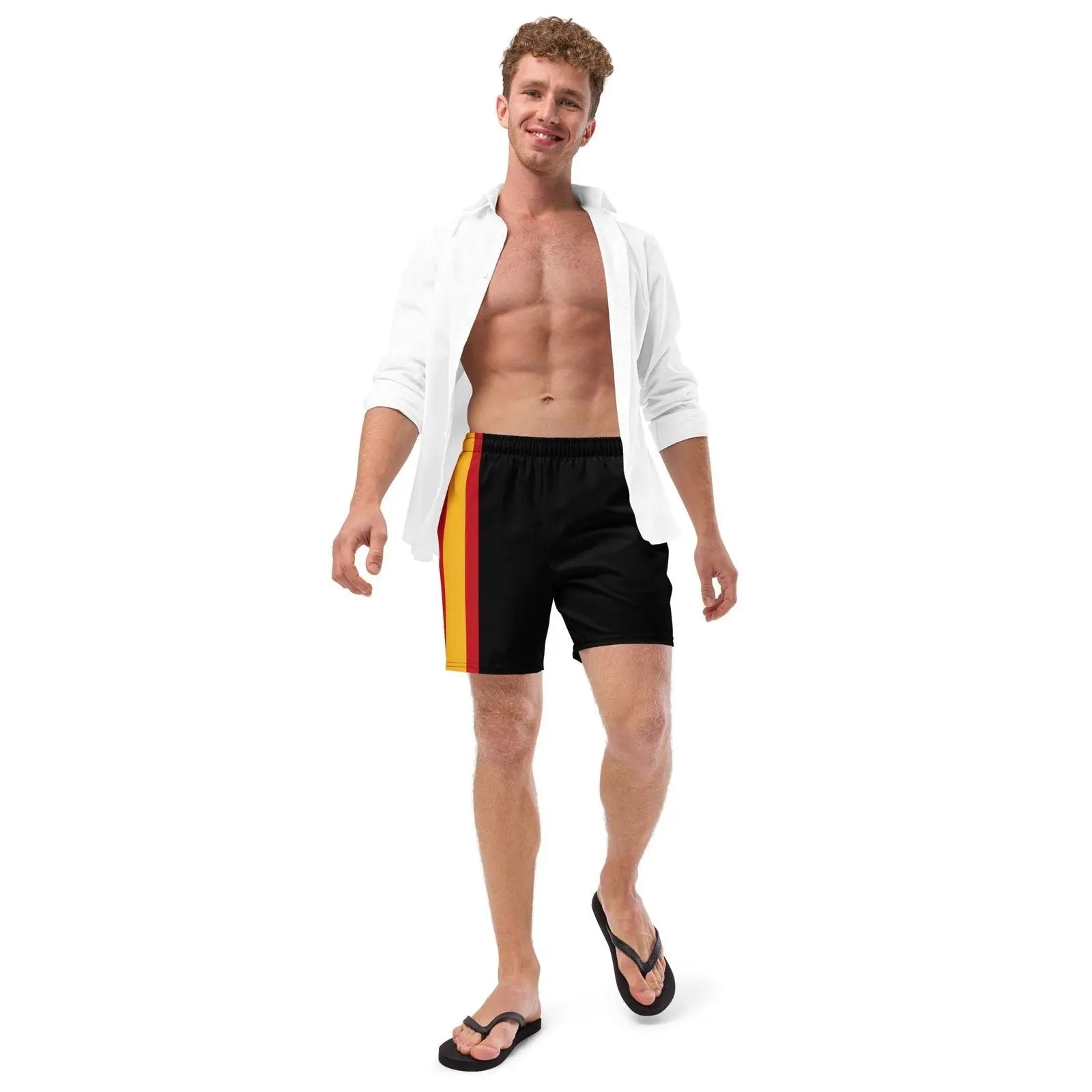 Comprar Bañador Bandera España franja hombre Bandera España La Flamenca de Borgoña Patricia Muñoz VOX