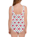 Comprar Bañador Besos niña adolescente Bandera España La Flamenca de Borgoña Patricia Muñoz VOX