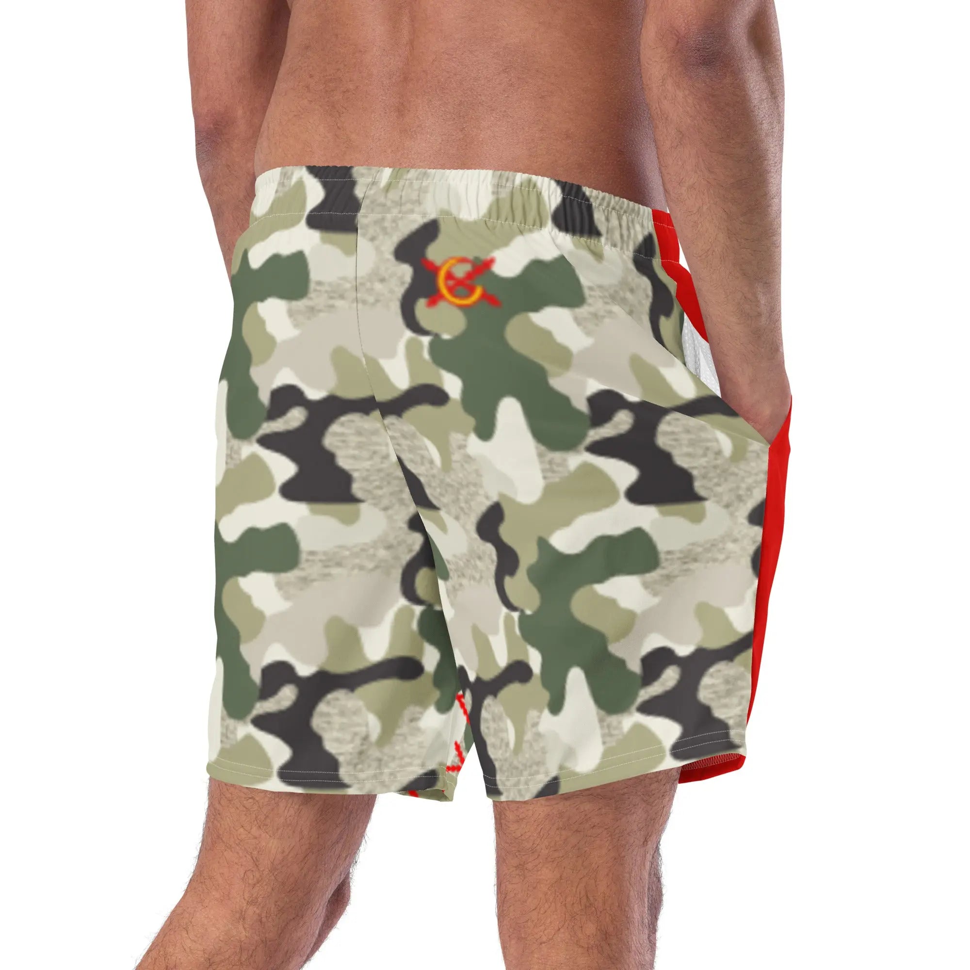 Comprar Bañador Camuflaje Cruz de Borgoña hombre Bandera España La Flamenca de Borgoña Patricia Muñoz VOX