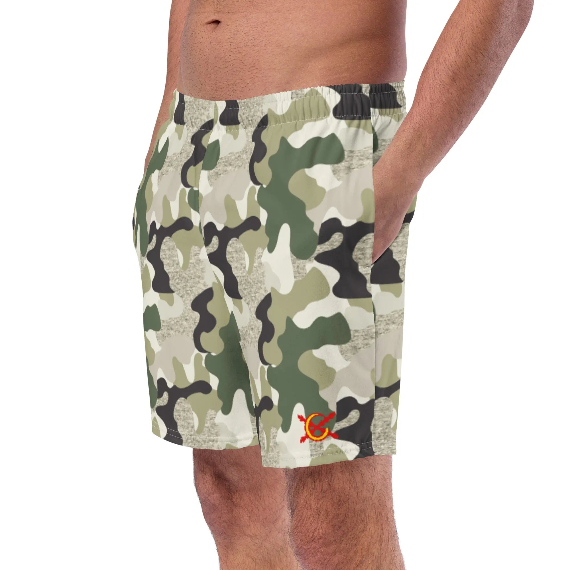 Comprar Bañador Camuflaje hombre Bandera España La Flamenca de Borgoña Patricia Muñoz VOX