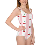 Comprar Bañador Cerezas niña adolescente Bandera España La Flamenca de Borgoña Patricia Muñoz VOX