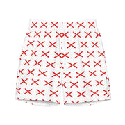 Comprar Bañador Cruz de Borgoña hombre blanco Bandera España La Flamenca de Borgoña Patricia Muñoz VOX