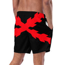 Comprar Bañador Cruz de Borgoña negro hombre Bandera España La Flamenca de Borgoña Patricia Muñoz VOX